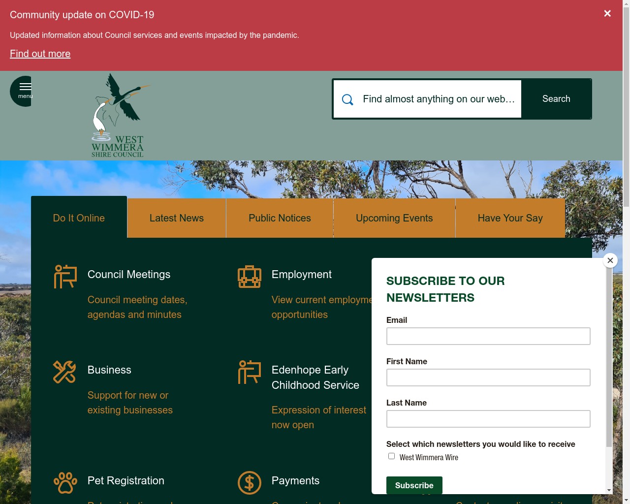 West Wimmera Shire Council