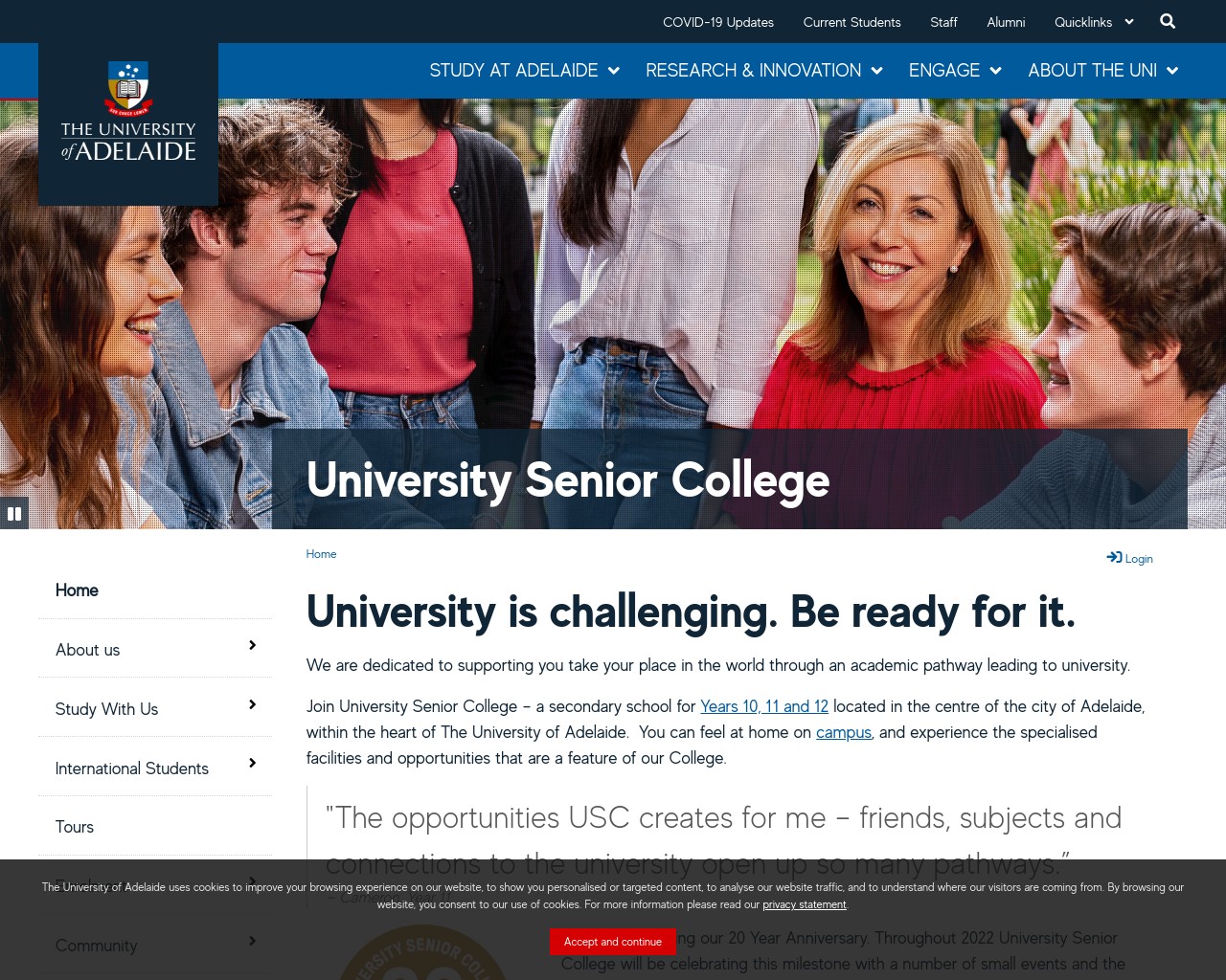 University Senior College