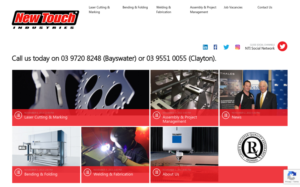 New Touch Laser Cutting