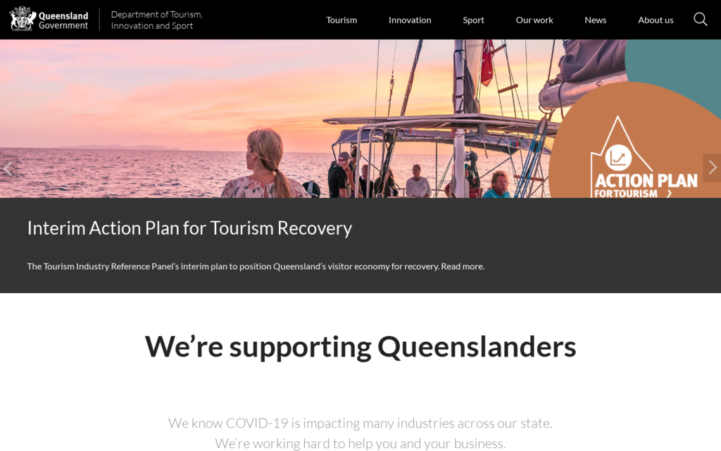 Department of Tourism, Innovation & Sport